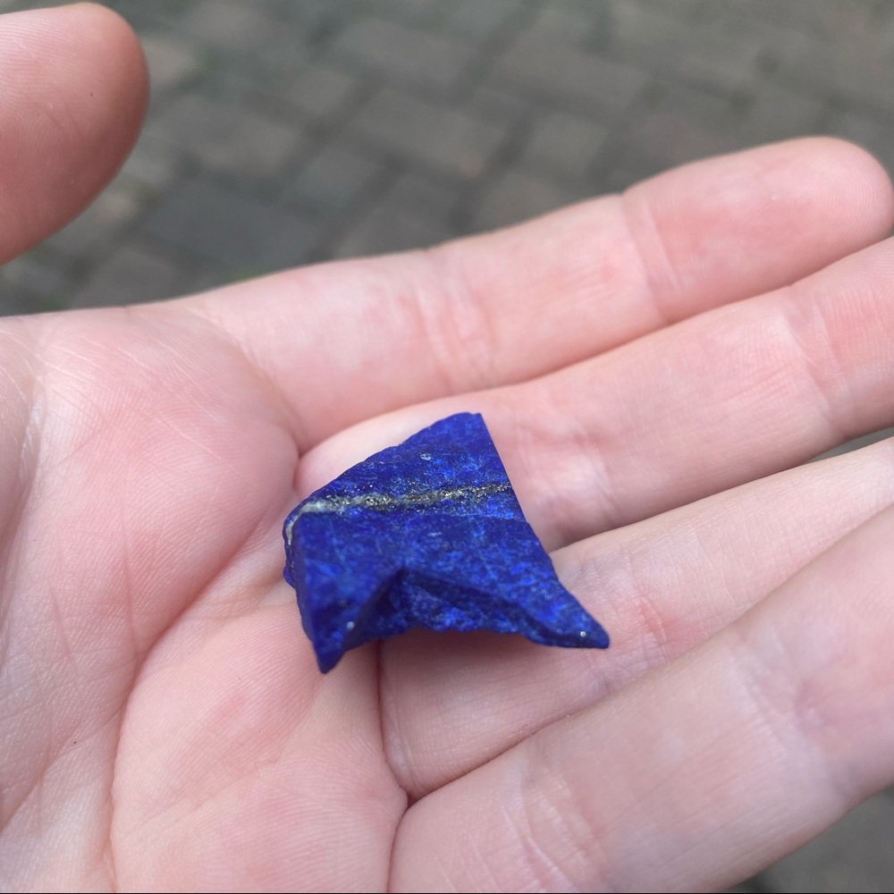 Lapis Lazuli Raw Crystal Gemstone - Picture 3 of 4